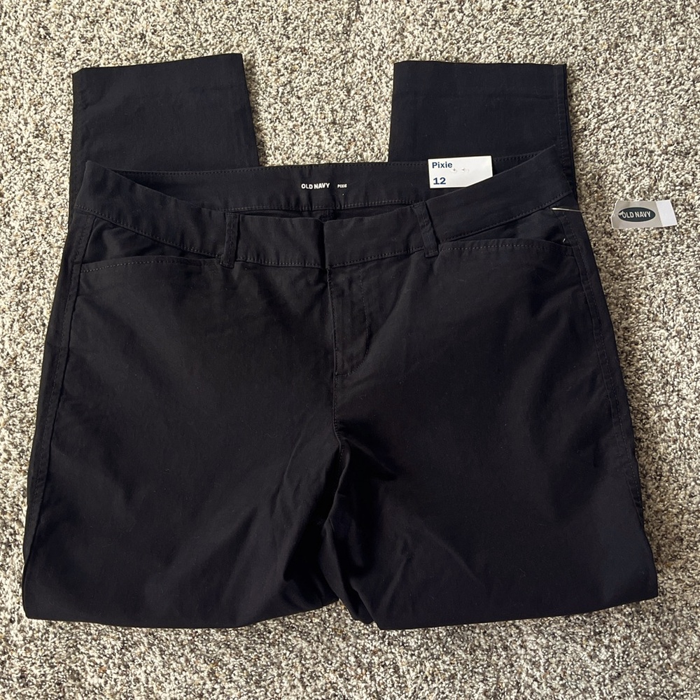 Black Old Navy Pixie Pants